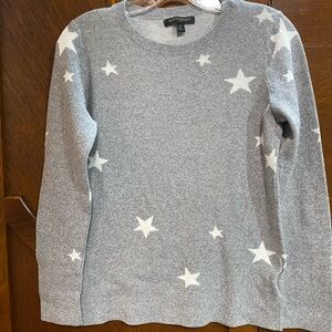 Banana Republic gray Star sweater, size medium